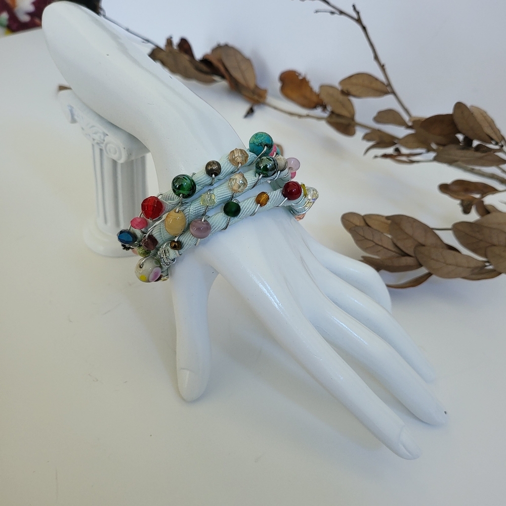 Stack Bracelet Set by TerriBWhite Designs